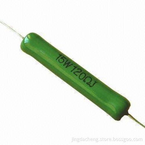 Vitreous Enamel Coated Power High Energy Wirewound Resistor with Axial Lead